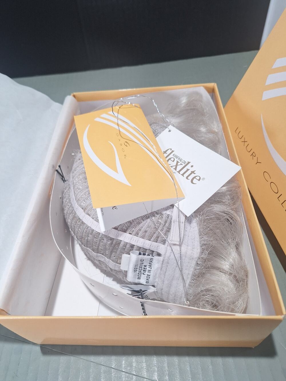 Gabor Pinnacle GL60/101 Silvery Moon Average Lace Front Hand Tied FlexLite NIB